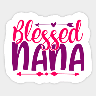 blessed nana Sticker